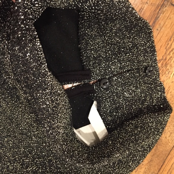 H&M Gray/Black Glittery Bodysuit (NWOT) - Picture 6 of 8
